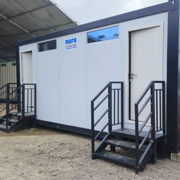 20' Flexi Pod-Loo Cabin Toilet - Image 2