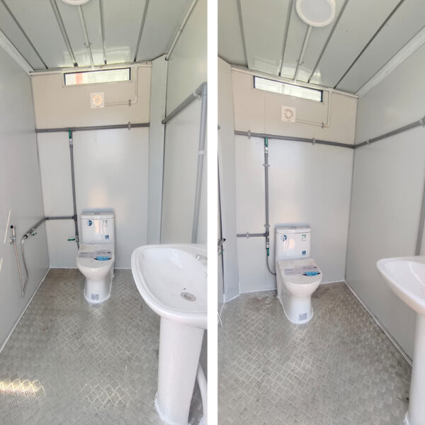 10' Flexi Pod-Loo Cabin Toilet - Image 3